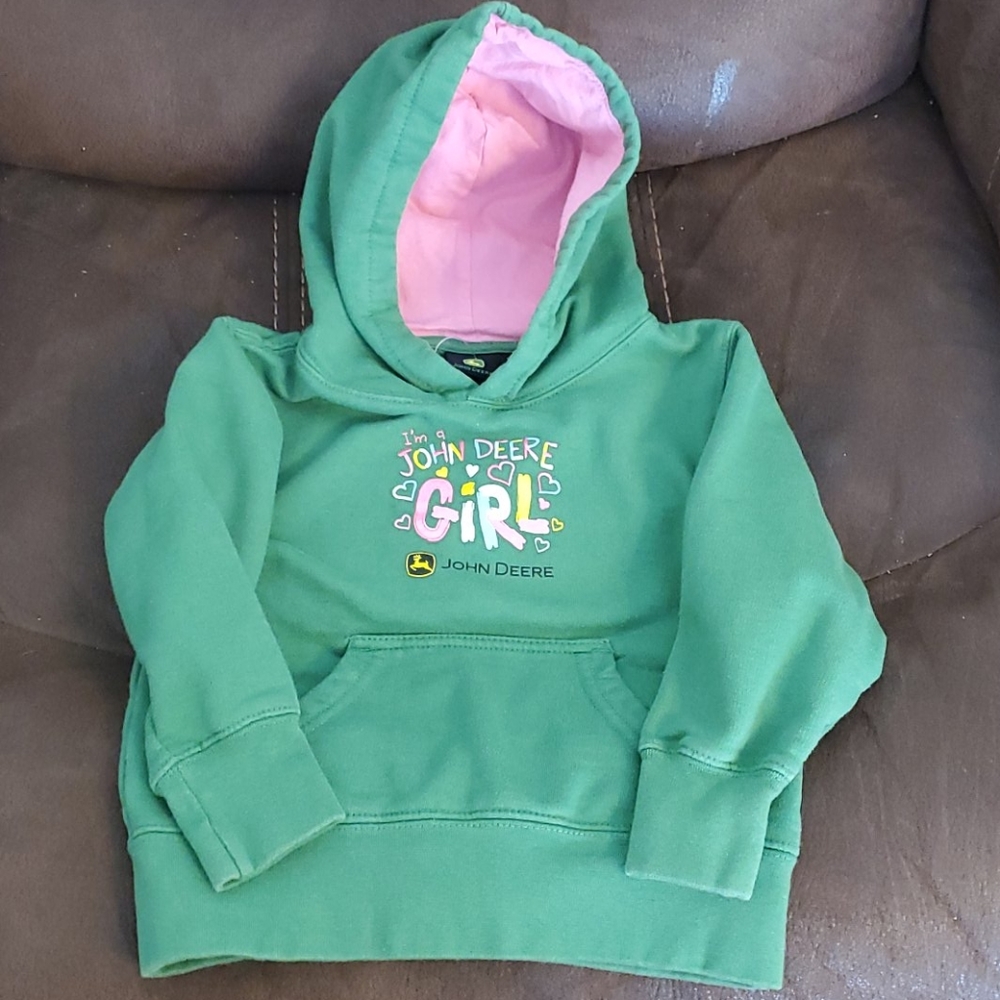 4t john deere girl hoodie